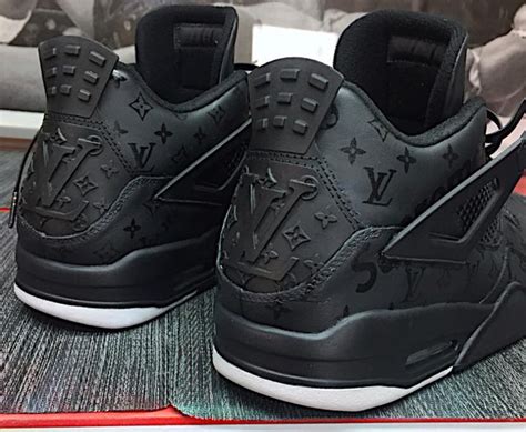 louis vuitton luxembourg sneaker all black|Louis Vuitton jordan 4s.